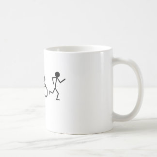 Triathlon Stick Figures Koffiemok