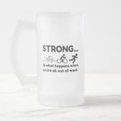 TRIATHLON STRONG MATGLAS BIERPUL (Links)