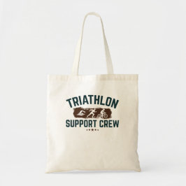 Triathlon Support Crew Family Coach Tote Bag
