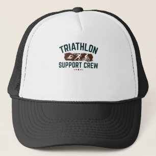 Triathlon Support Crew Family Coach Trucker Pet