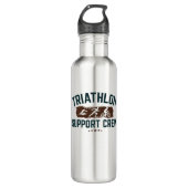 Triathlon Support Crew Family Coach Waterfles (Voorkant)