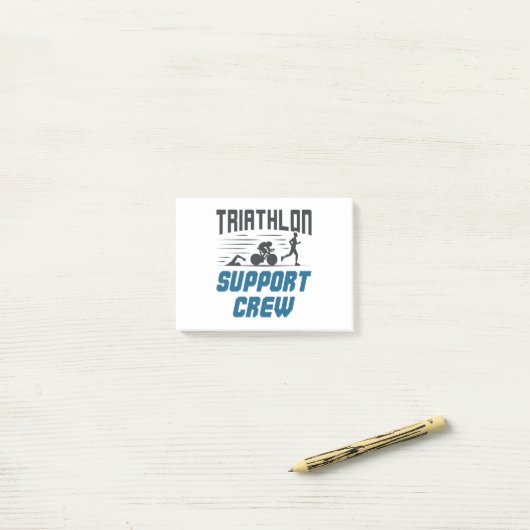 Triathlon-supportpersoneel Post-it® Notes (Op bureau)