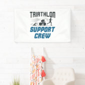 Triathlon-supportpersoneel Spandoek (Insitu)
