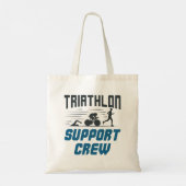 Triathlon-supportpersoneel Tote Bag (Achterkant)
