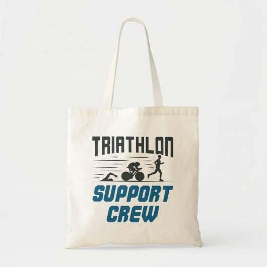 Triathlon-supportpersoneel Tote Bag (Voorkant)