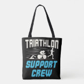 Triathlon-supportpersoneel Tote Bag (Achterkant)