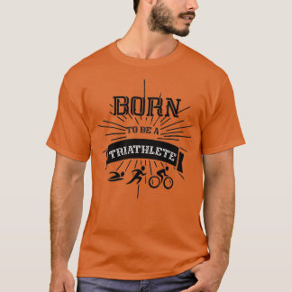 Triathlon Swim Bike run 66 T-shirt
