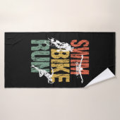 Triathlon Swim Bike Run Badhanddoek (Badhanddoek)