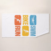  Triathlon - Swim Bike run Badhanddoek (Badhanddoek)