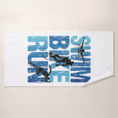 Triathlon - Swim Bike run Badhanddoek (Badhanddoek)