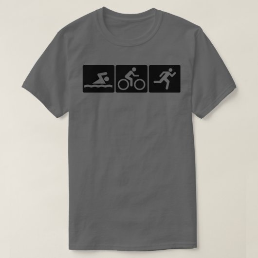 Triathlon Swim Bike run Essential TShirt Classic T (Design voorkant)