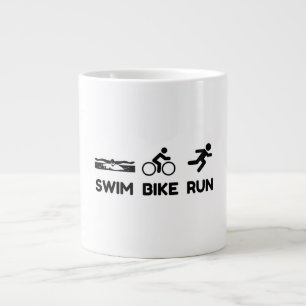 Triathlon Swim Bike Run Grote Koffiekop