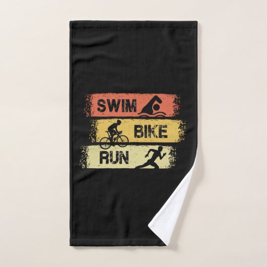 Triathlon - Swim Bike run Handdoek (Handdoek)