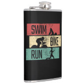 Triathlon - Swim Bike run Heupfles (Rechts)