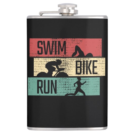 Triathlon - Swim Bike run Heupfles (Voorkant)
