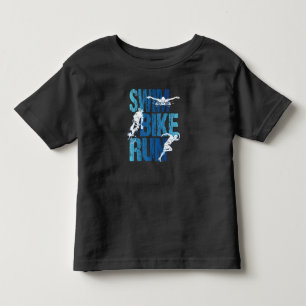 Triathlon - Swim Bike run Kinder Shirts