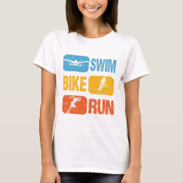 Triathlon - Swim Bike run T-shirt