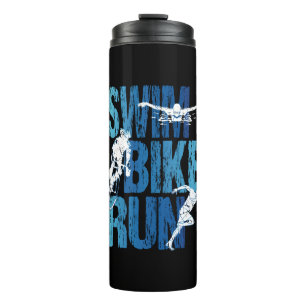 Triathlon - Swim Bike run Thermosbeker
