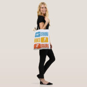 Triathlon - Swim Bike run Tote Bag (Op model)