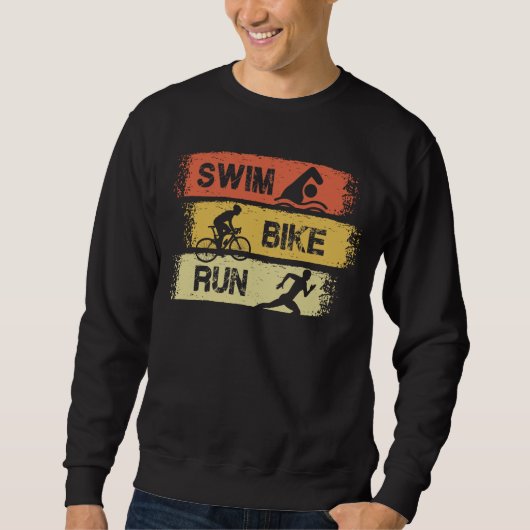 Triathlon - Swim Bike run Trui (Voorkant)