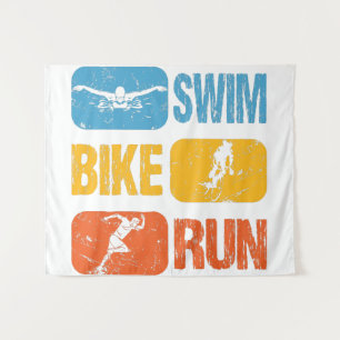 Triathlon - Swim Bike run Wandkleed