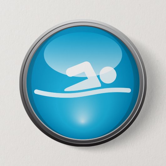 Triathlon SWIM Race Day Button (Voorkant)