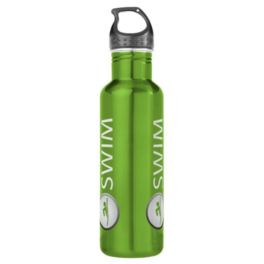 Triathlon SWIM (sage) Waterfles (Achterkant)