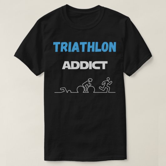 triathlon t Gift humor T-shirt (Design voorkant)