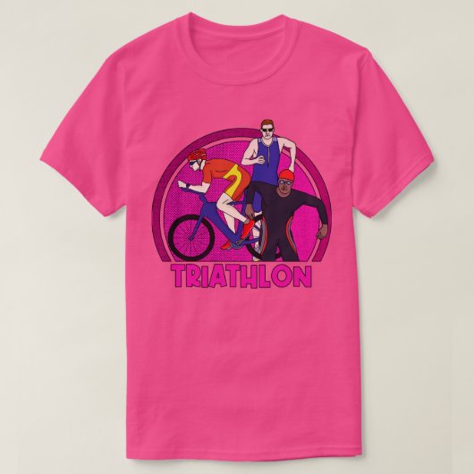 Triathlon T-shirt (Design voorkant)