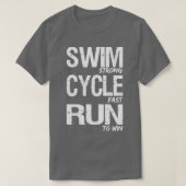 Triathlon T-shirt (Design voorkant)