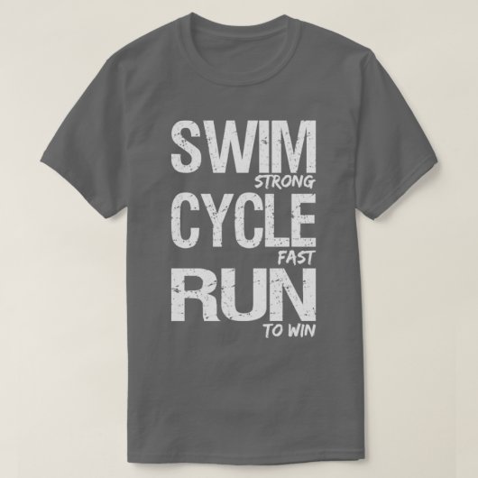 Triathlon T-shirt (Design voorkant)