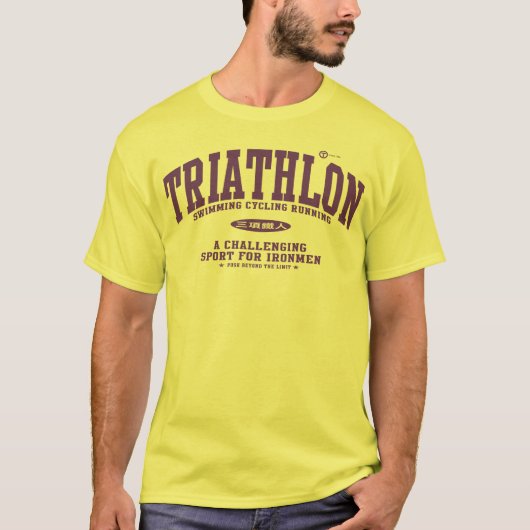 Triathlon T-shirt (Voorkant)