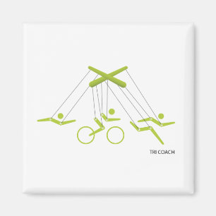 Triathlon-trainer, Triathlon-trainer Magneet