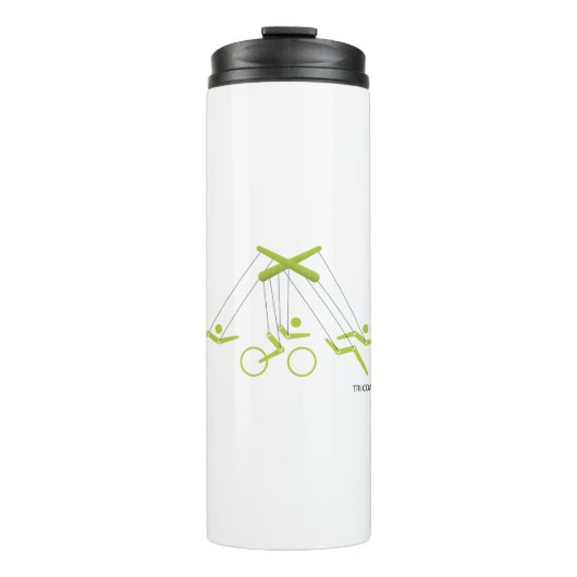 Triathlon-trainer, Triathlon-trainer Thermosbeker (Voorkant)