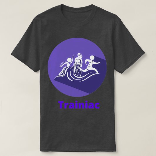 Triathlon Trainiac T-shirt (Design voorkant)