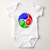 Triathlon TRI Yin Yang Romper (Voorkant)