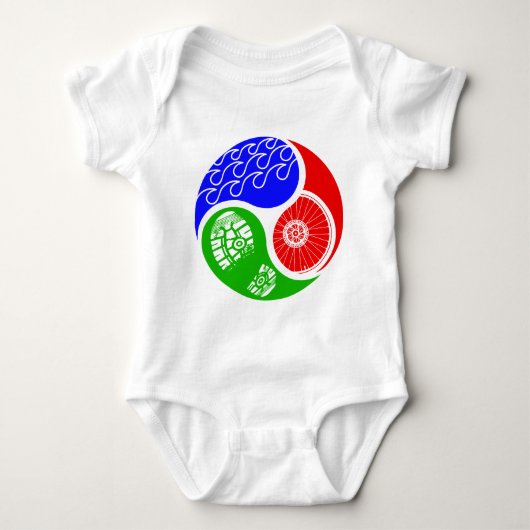 Triathlon TRI Yin Yang Romper (Voorkant)