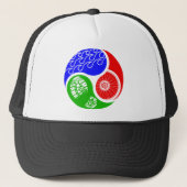 Triathlon TRI Yin Yang Trucker Pet (Voorkant)