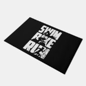 Triathlon Triathlet Deurmat (Schuin)