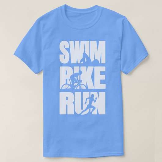 Triathlon Triathlet T-shirt (Design voorkant)