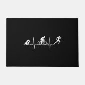 Triathlon - Triathlon - hartslag Deurmat (Voorkant)