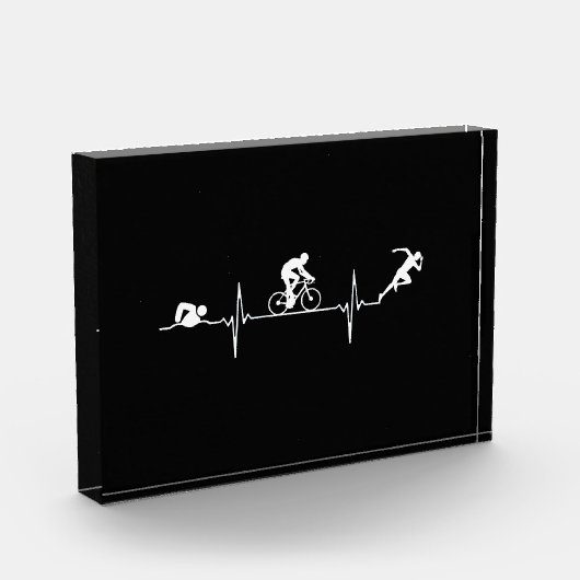 Triathlon - Triathlon - hartslag Fotoblokken (Links)