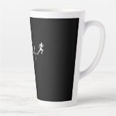 Triathlon - Triathlon - hartslag Latte Mok (Rechts)