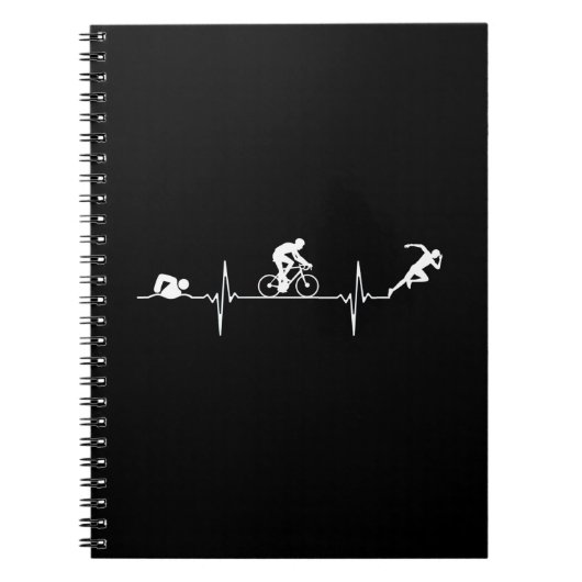 Triathlon - Triathlon - hartslag Notitieboek (Voorkant)