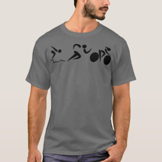 Triathlon Triathlon Triathlon Outfit Swim Ru T-shirt