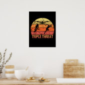 Triathlon Triple Threat Poster (Keuken)