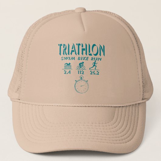 Triathlon Trucker Pet (Voorkant)