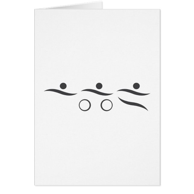 Triathlon unieke gave (Voorkant)