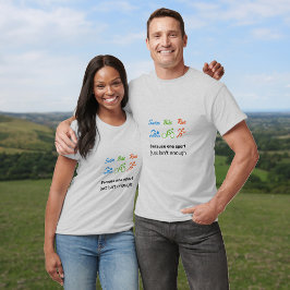 Triathlon-zwemfiets-loopwedstrijd T-shirt