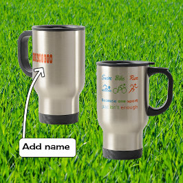 Triathlon zwemmen fiets run offerte gepersonalisee reisbeker